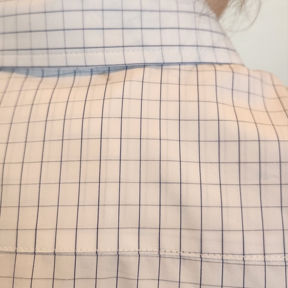 Eileen M Custom Designed Checkered Button Down Tunic - Picture 4 of 9